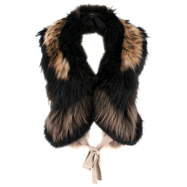 William Sharp fox fur shawl For Sale at 1stdibs