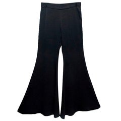 Ellery Black Flare Trousers US 6