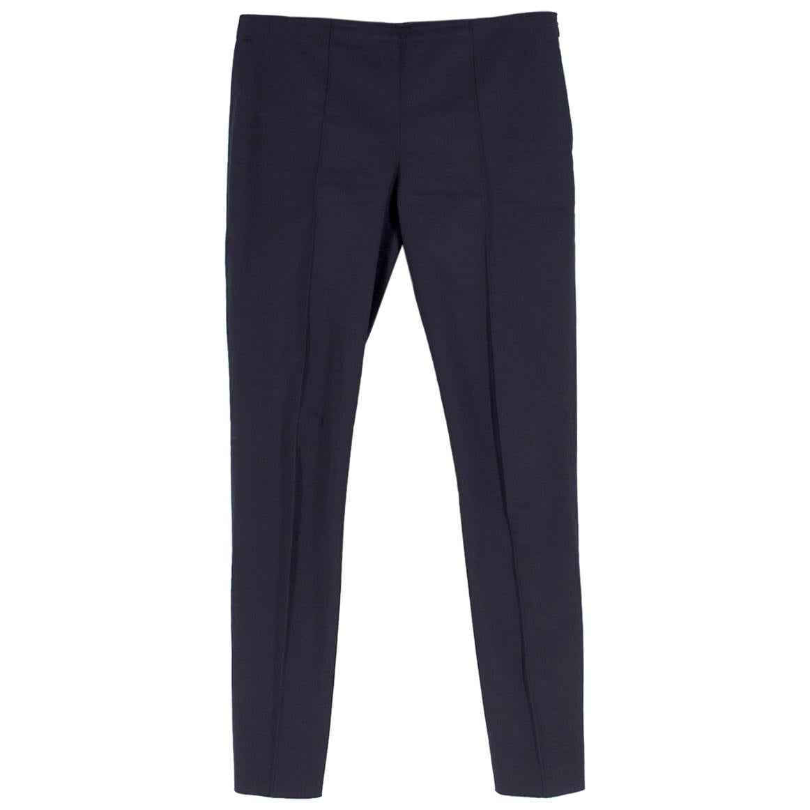 The Row Black Cigarette Trousers US 0-2 For Sale