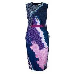 Peter Pilotto Multicolor Print Criss Cross Sleeveless Dress M