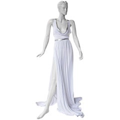 Alaia Vionnet-Inspired Grecian Goddess Dress Gown. New