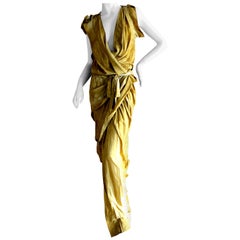 Vivienne Westwood 2012 Gold Label Draped Goddess Dress New with Tags