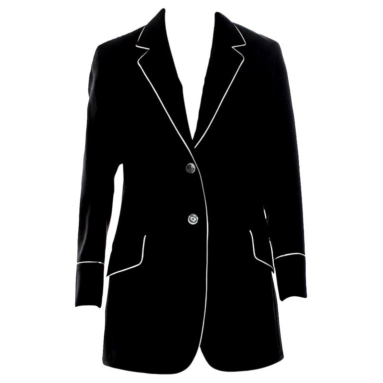 New Gucci F/W 2015 Runway Ad Blazer Gaga Coat Jacket Sz 48 U.S. 8/10 For Sale