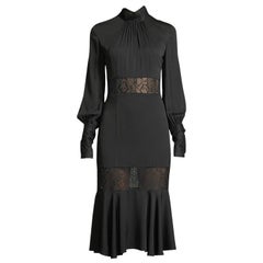 Milly Black Arianna Dress US 4