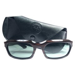 Mint Vintage Ray Ban Chalet 1960's Mid Century G15 Lenses USA Sunglasses