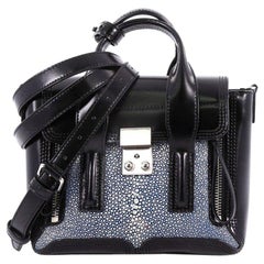 3.1 Phillip Lim Pashli Satchel Stingray and Leather Mini 3.1 Phillip Lim Pashli Satchel Stingray and Leather Mini