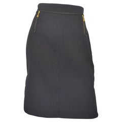 Louis Vuitton Side-Zip Skirt
