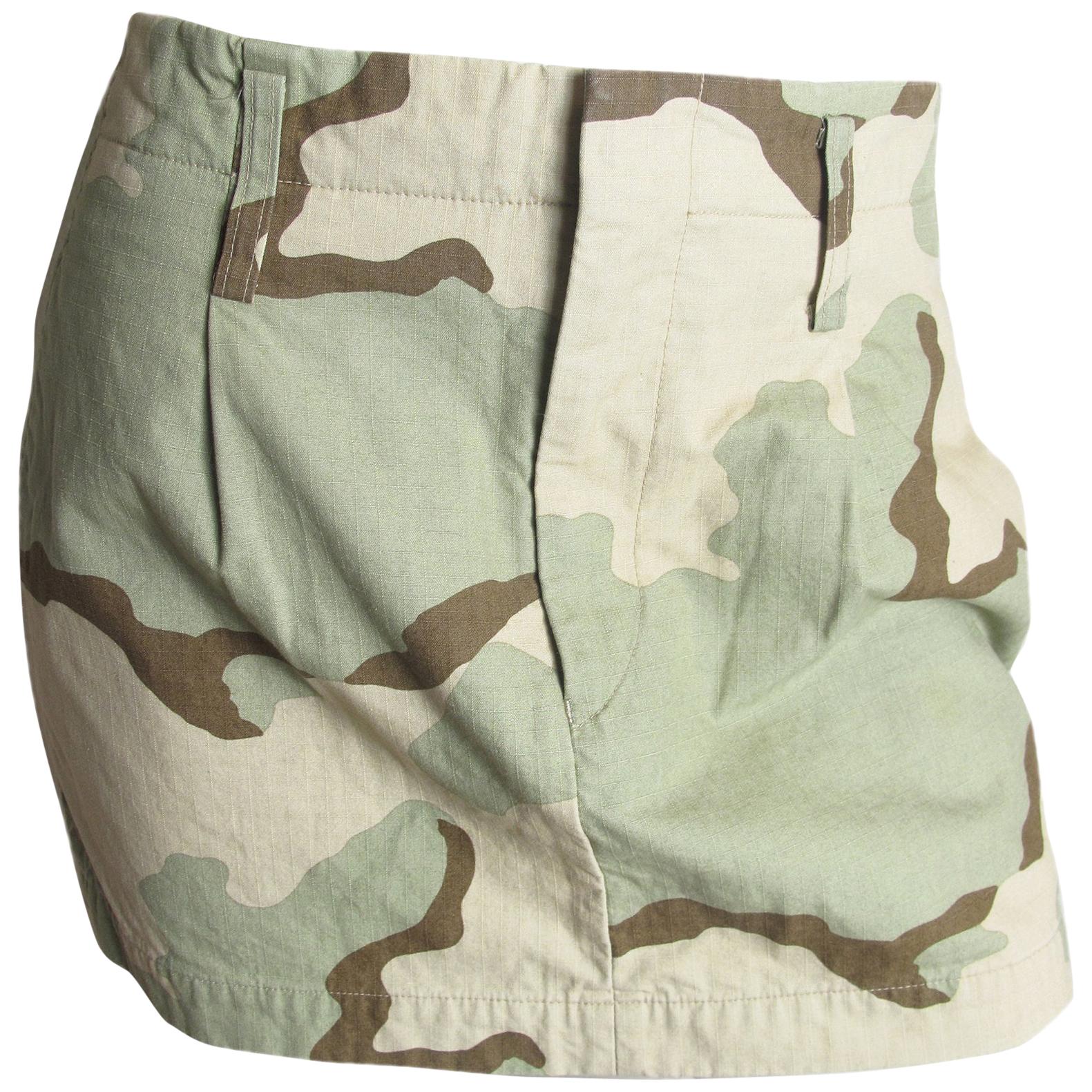 JUNYA WATANABE Camo Mini Skirt, 2005