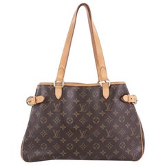 Louis Vuitton Batignolles Handbag Monogram Canvas Horizontal