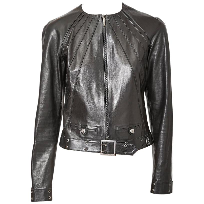 John Galliano for Dior Leather Jacket