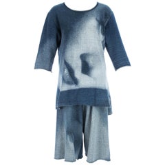 Vivienne Westwood Marlene Dietrich print jersey shorts and t-shirt set, A/W 1992