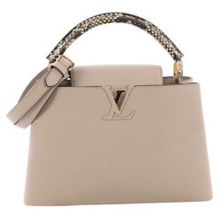 Louis Vuitton Capucine Python Bag at 1stDibs