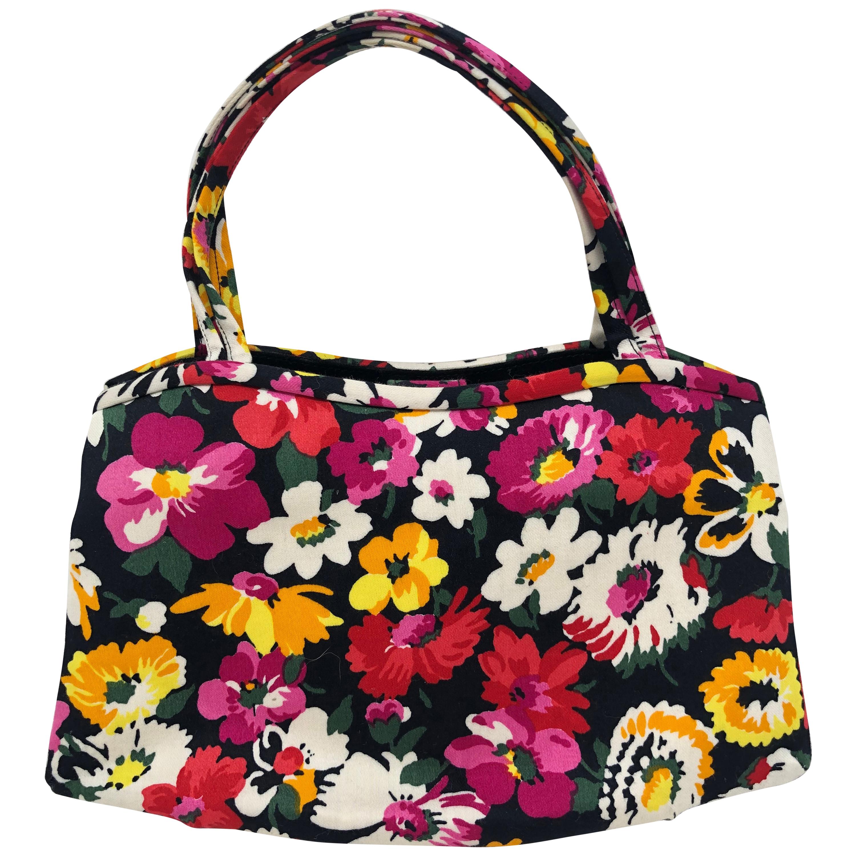 Manolo Blahnik Floral Mini Bag