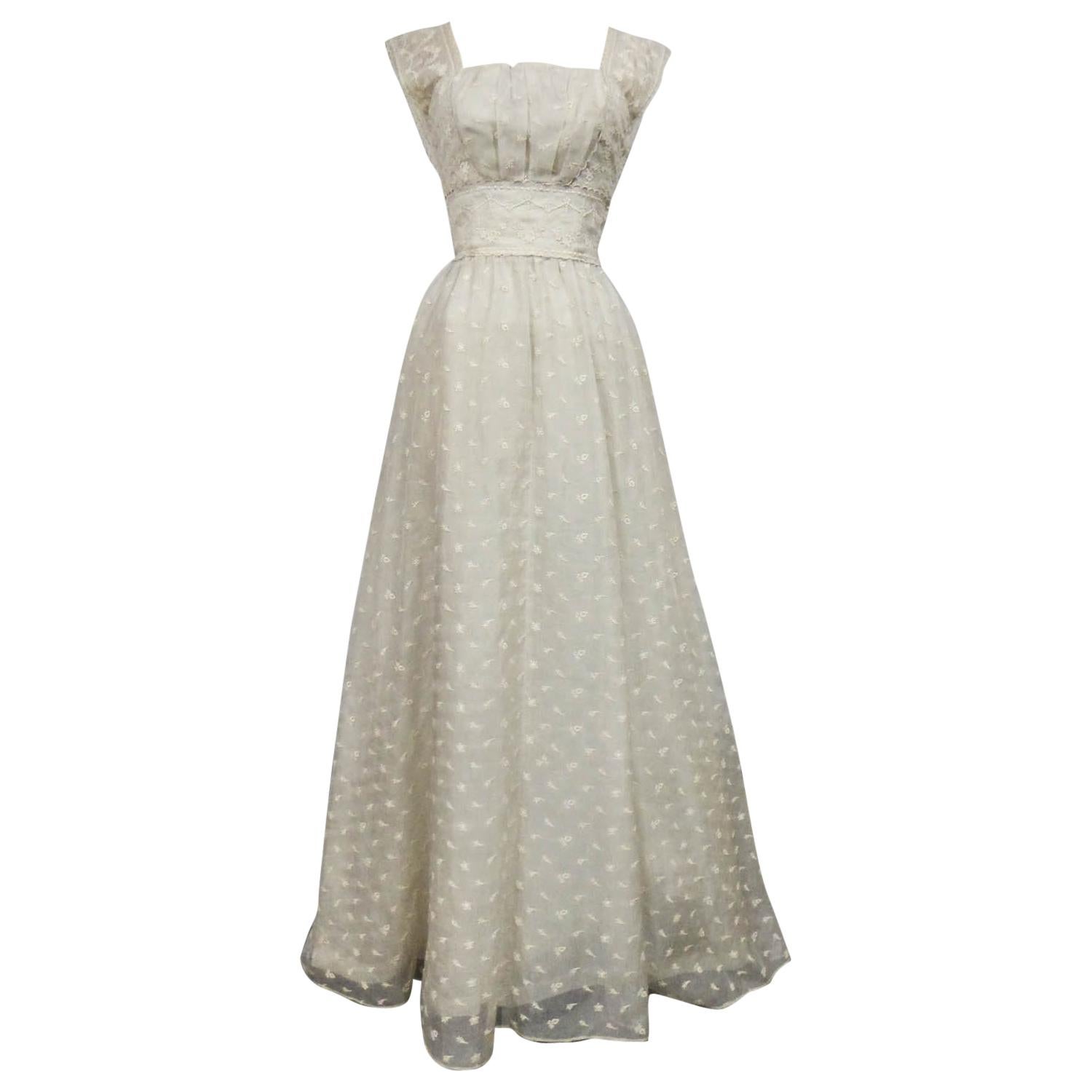 Lanvin Castillo Couture Ball Gown from Baroness de Rothschild circa 1957