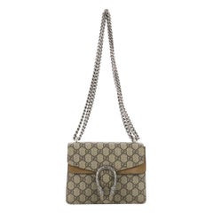 Used Gucci Dionysus Handbag GG Coated Canvas Mini