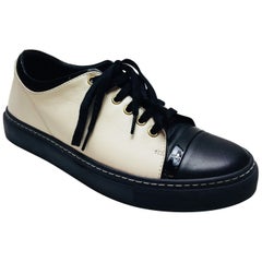 Lanvin Low Top Leather Sneaker 