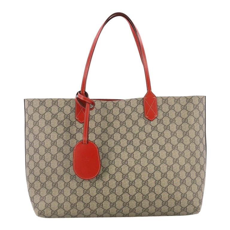 Gucci Reversible Tote GG Print Leather Medium