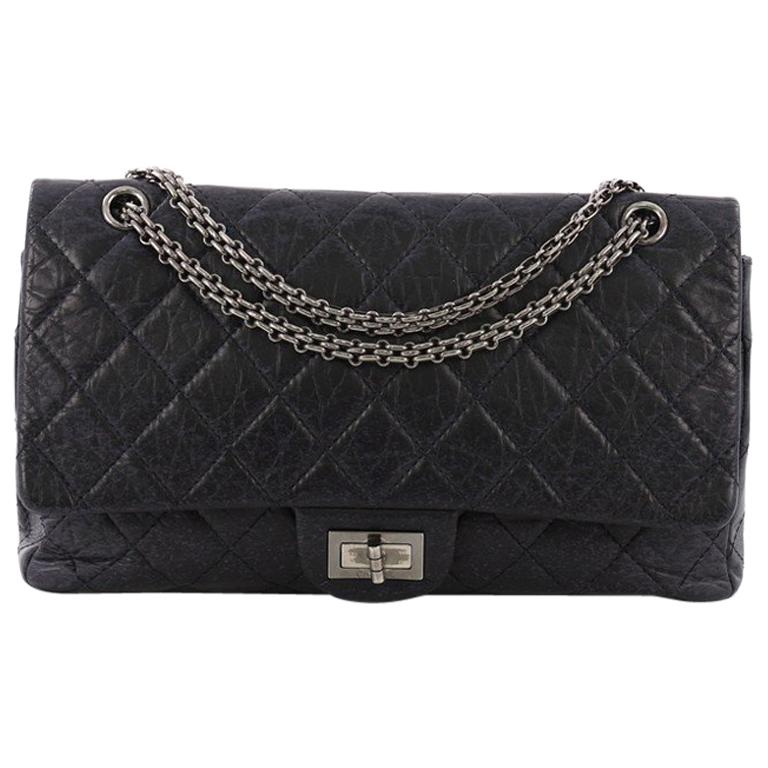 Chanel Reissue 2.55 Handbag Quilted Aged Calfskin 227 at 1stDibs
