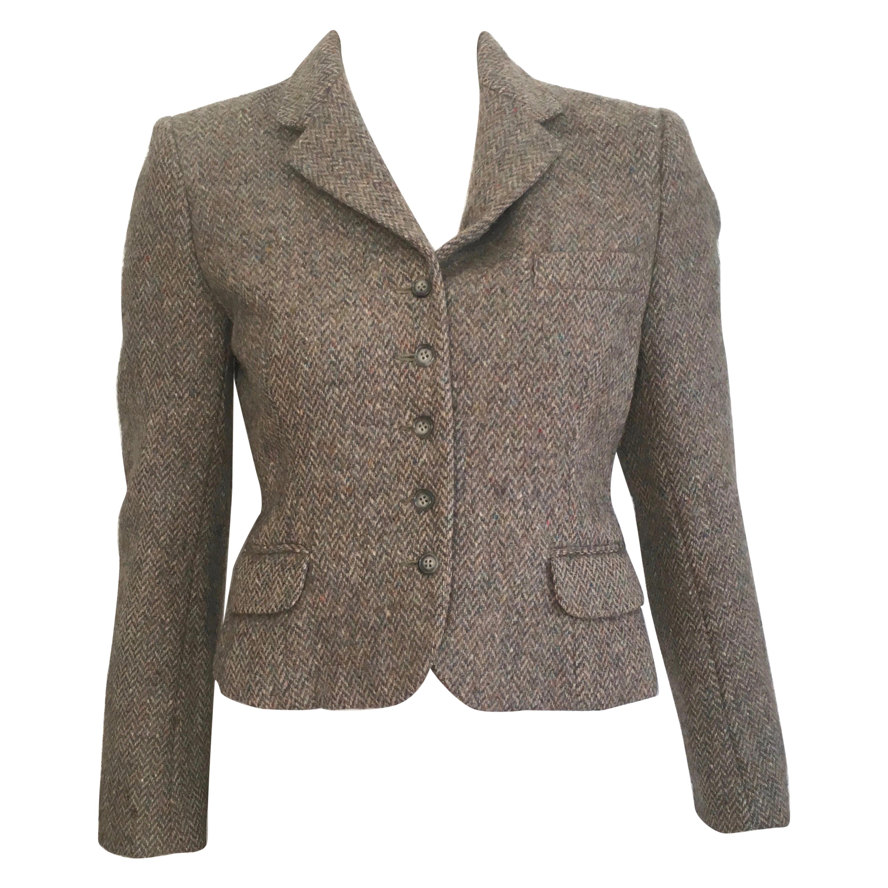 Pierre Cardin for Bloomingdale's 1960s Wool Cropped Jacket Size 4.