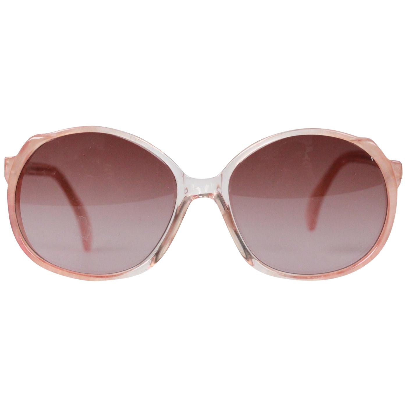 J Jourdan Paris Vintage Powder Pink Sunglasses 0C136 New Old Stock