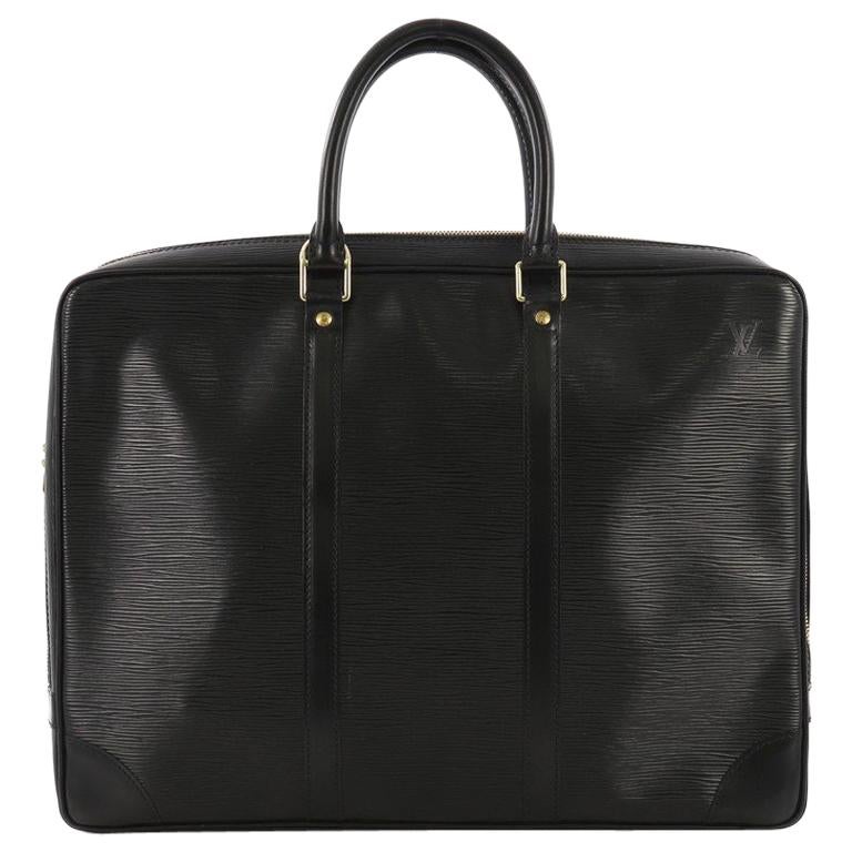 Louis Vuitton Porte-Documents Voyage Briefcase Epi Leather at 1stDibs