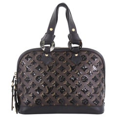 Louis Vuitton Alma Handbag Limited Edition Monogram Eclipse Sequins PM