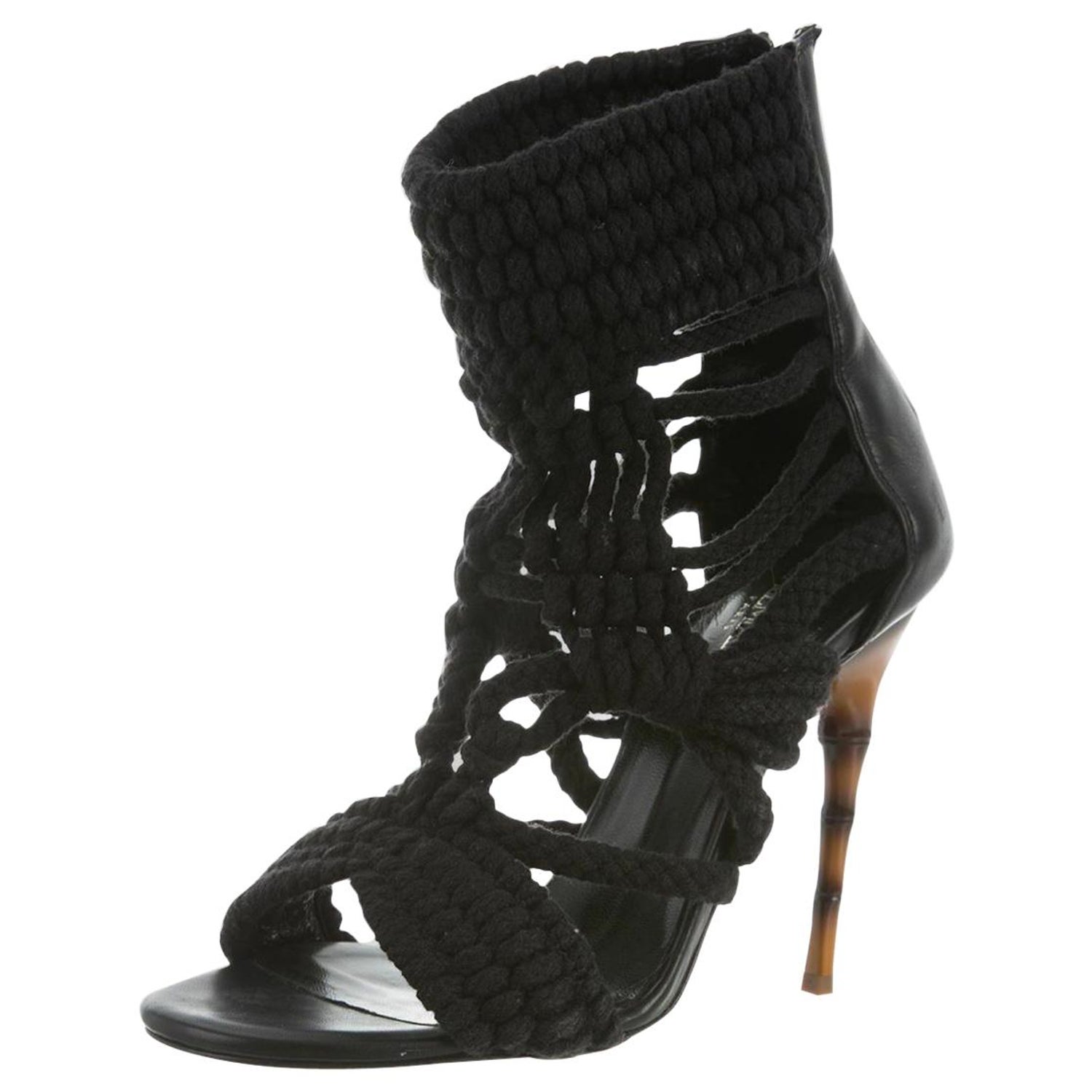 Balmain Woven Rope Sandals For Sale at 1stDibs | braided rope sandals