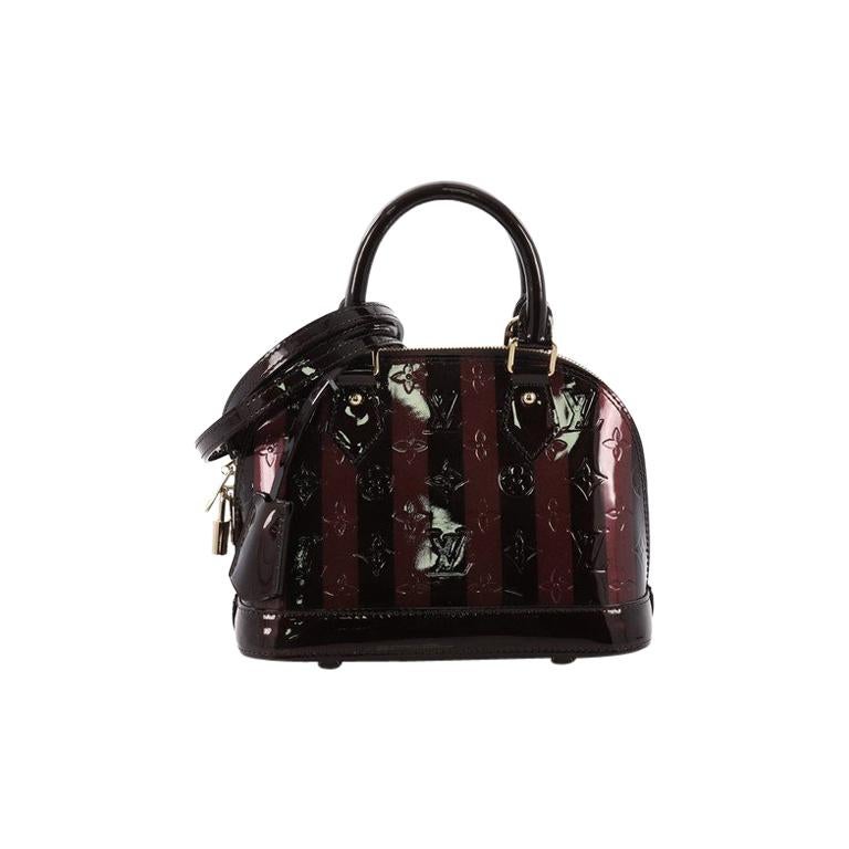  Louis Vuitton Alma Handbag Limited Edition Monogram Vernis BB