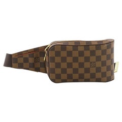 Sold at Auction: Louis Vuitton, Mode: LOUIS VUITTON clutch bag - Geronimo -  in brown checkerboard canvas