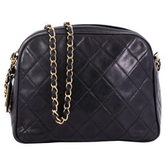 Chanel Vintage Camera Bag Quilted Leather Medium