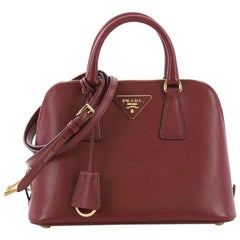 Prada Promenade Handbag Saffiano Leather Small