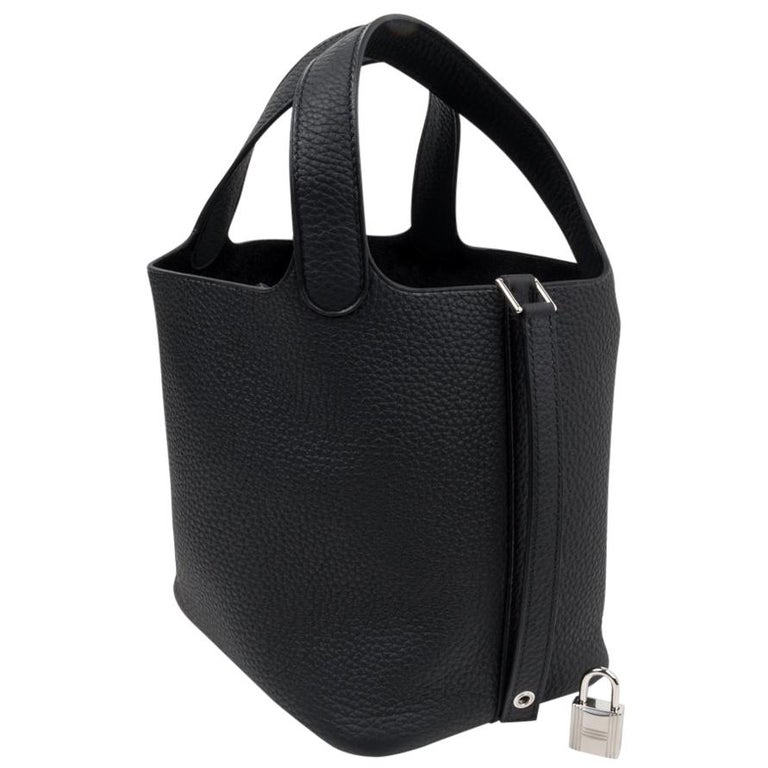 12+ Hermes Picotin 18 Black Pics