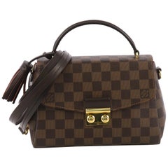Used Louis Vuitton Croisette Handbag Damier