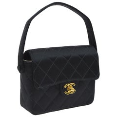 Chanel Vintage Satin Handle Bag - Gem