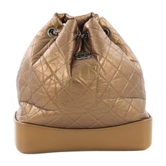 Used Chanel Gabrielle Backpack Quilted Calfskin Small