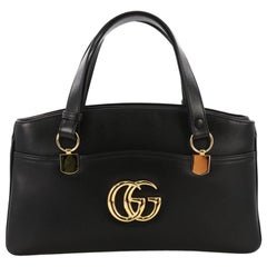 Gucci Arli Top Handle Bag Leather Large