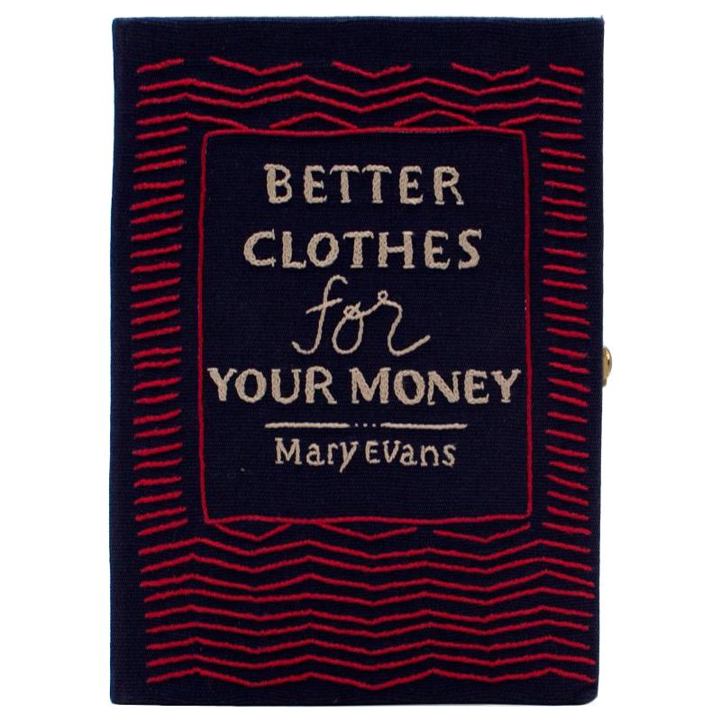 Olympia Le Tan 'Better Clothes For Your Money' Book Clutch