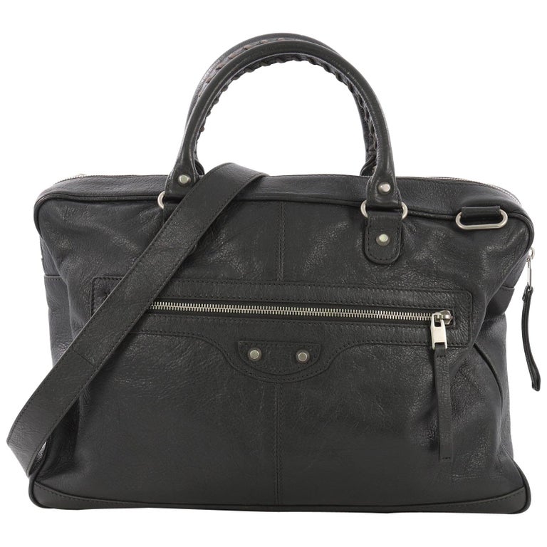 Balenciaga Mini Folder Handbag Leather at 1stDibs