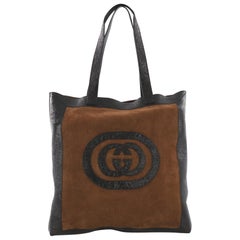 Gucci Ophidia Soft Open Tote Suede Large