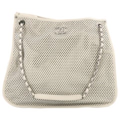Chanel Up In The Air Tote Perforated Leather