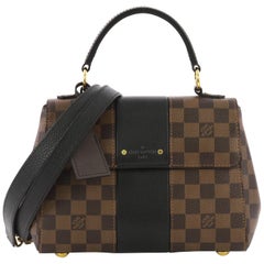 Louis Vuitton Bond Street Handbag Damier Canvas with Leather BB
