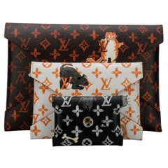 New Louis Vuitton Grace Coddington Cats Pouchettes Bags