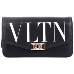 Valentino VLTN Flap Waist Bag Printed Leather