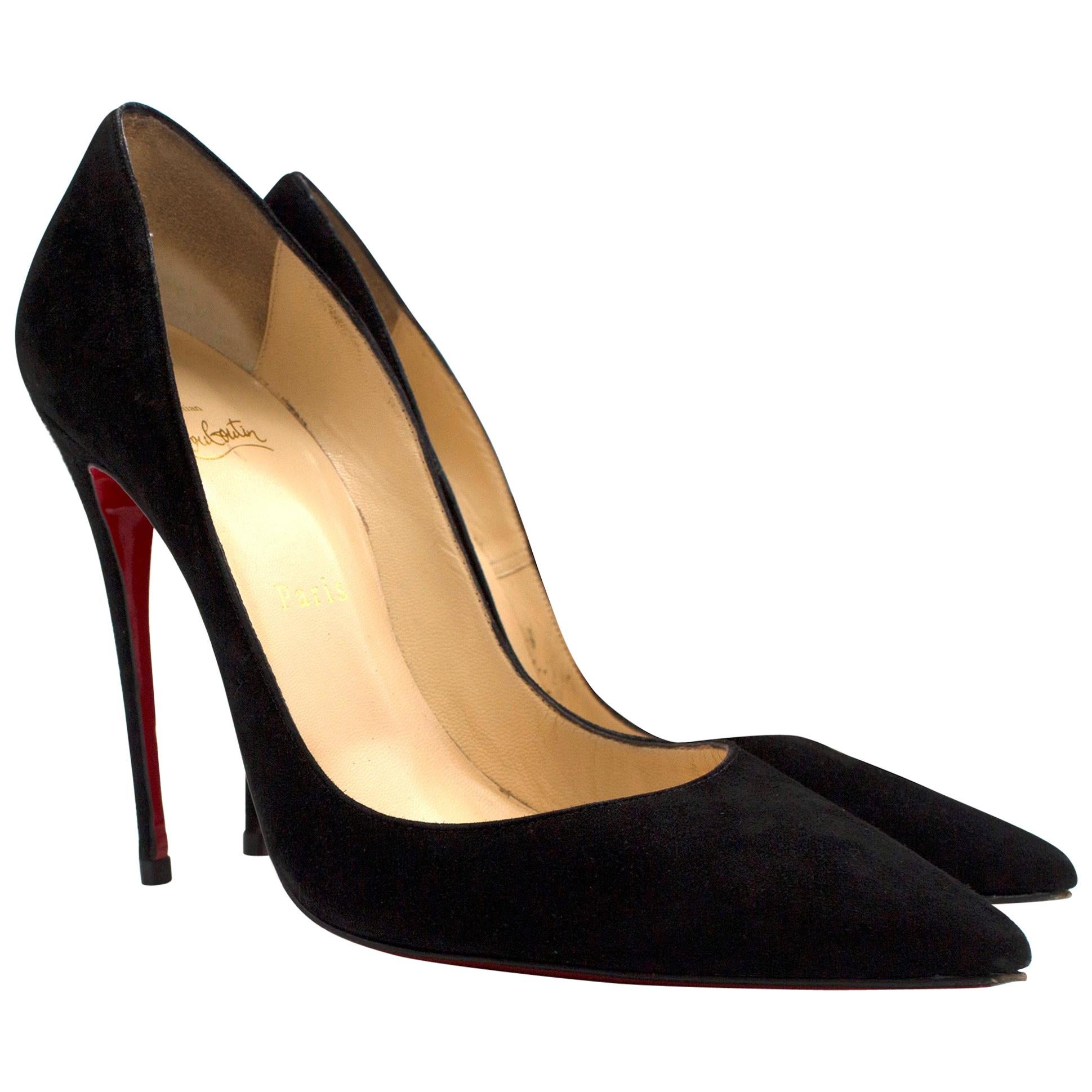 Christian Louboutin So Kate 120mm suede pumps US 8 im Angebot