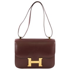 Hermes Constance Handbag Box Calf 23