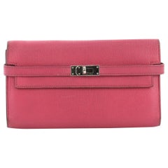 Hermes Kelly Wallet Chevre Mysore Long