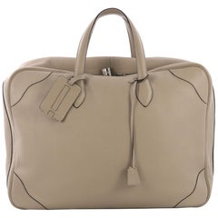 Hermes Victoria II Travel Bag Clemence 50