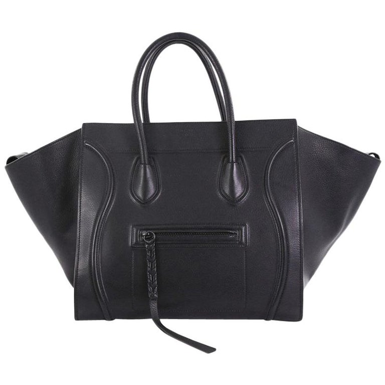 Celine Phantom Handbag Grainy Leather Medium at 1stDibs