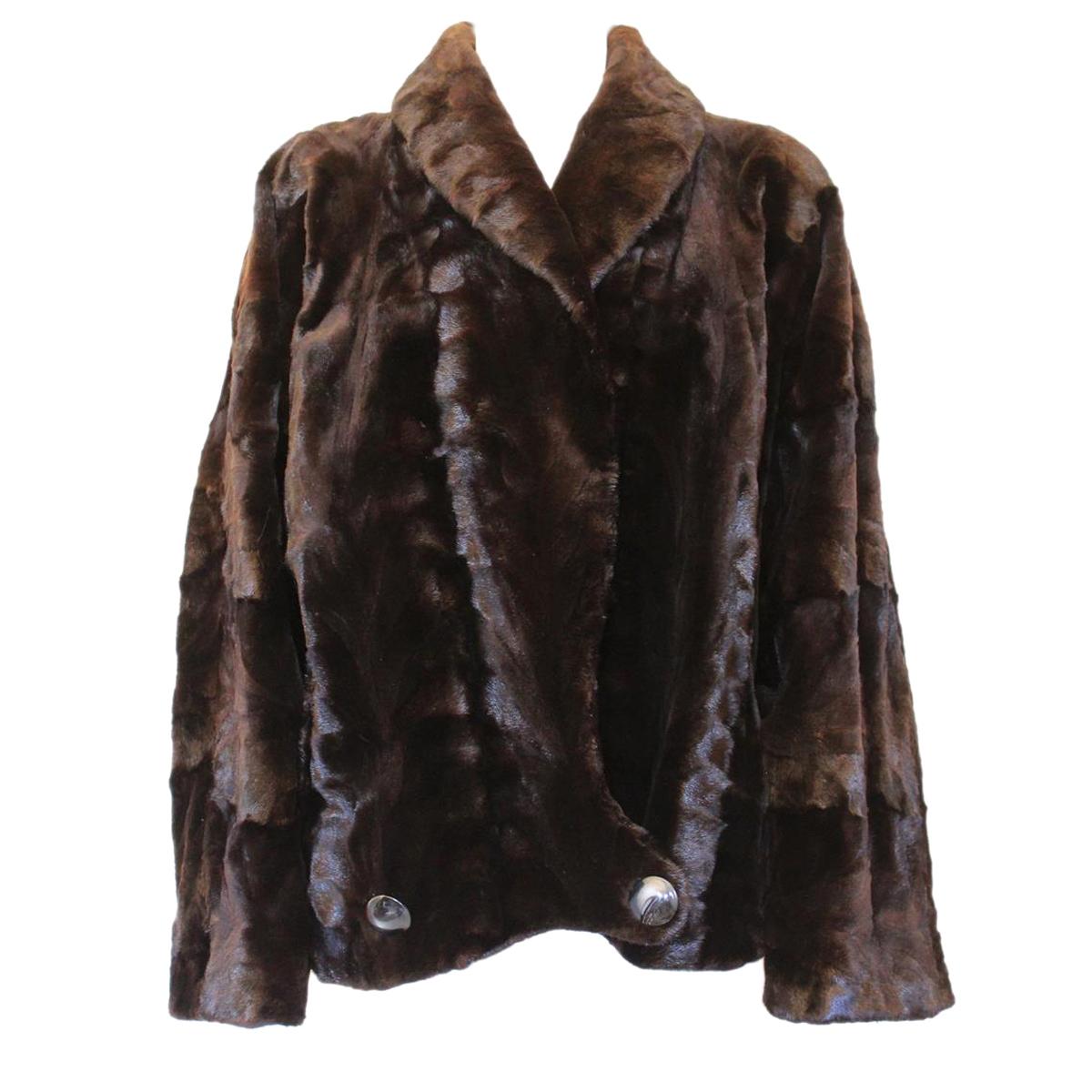Italian Mink Fur Jacket  For Sale