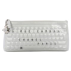 Chanel Keyboard Zip Pouch Calfskin
